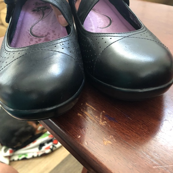 Dansko Ainsley Black Mary Jane Clog Sz 39 - Picture 4 of 10